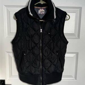 Tommy Hilfiger Black Quilted Vest